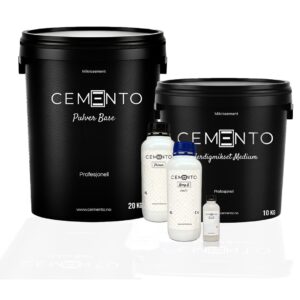 Pakkepris 10-12 M² Mikrosement gjør det selv