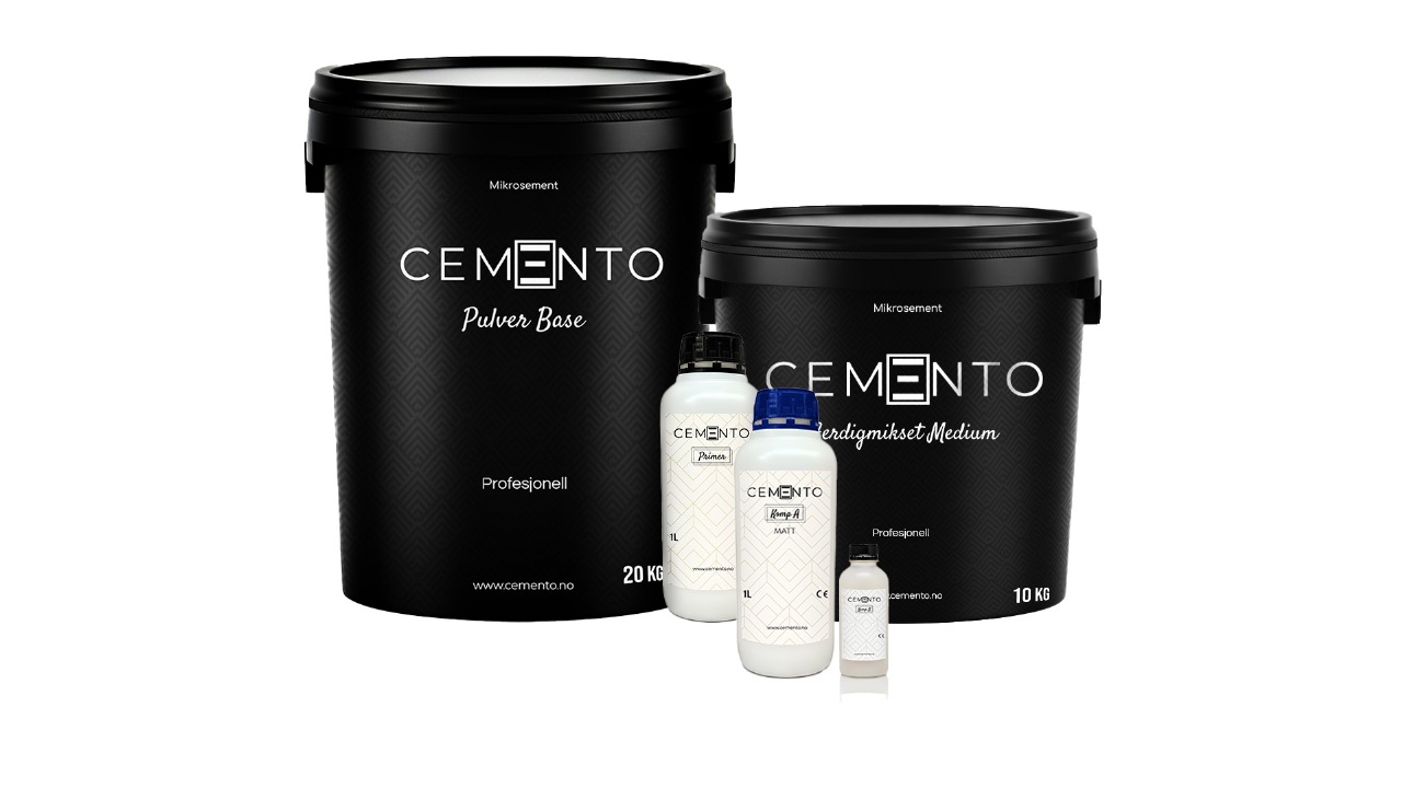 Pakkepris 10-12 M² Mikrosement For baderom